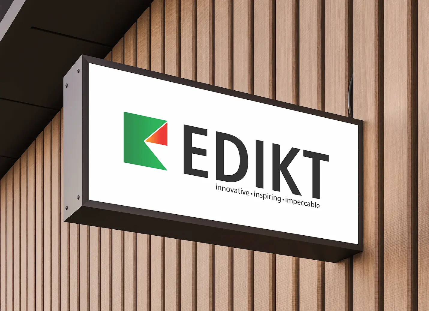 Edikt Logo Design